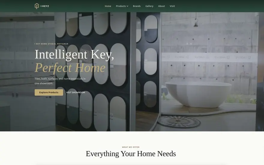 i-KEYZ website preview